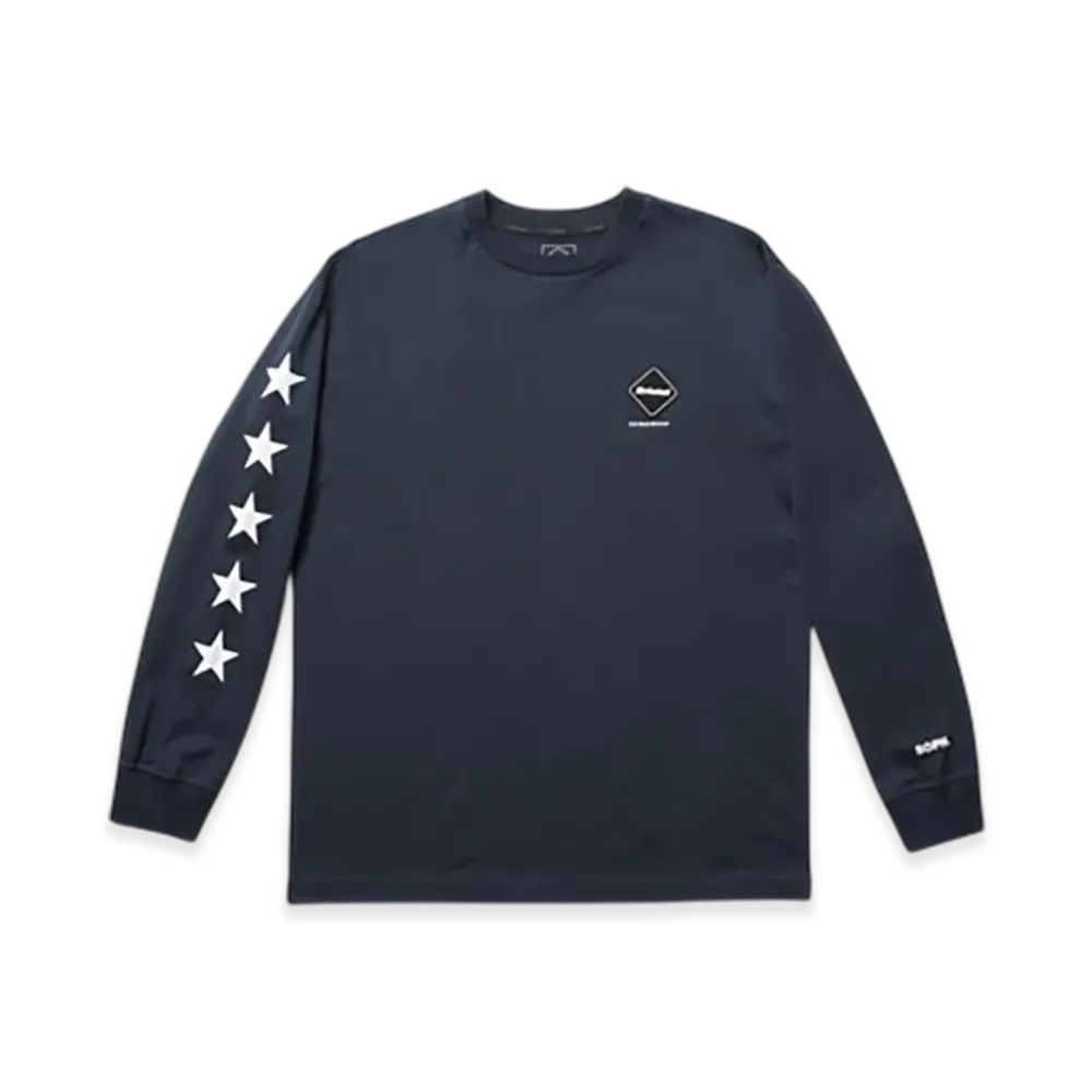 F.C.Real Bristol 5-Star L/S Tee "Navy"