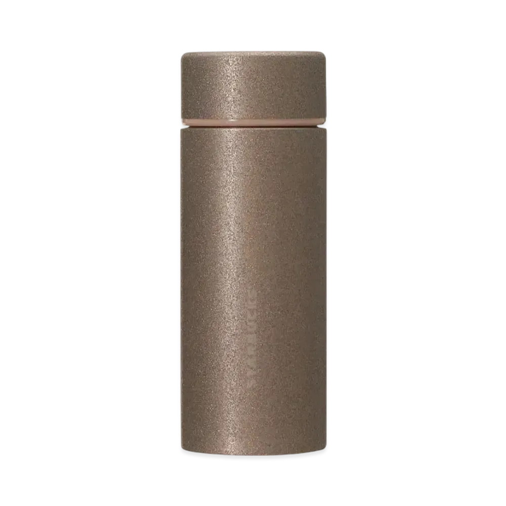 STARBUCKS Stainless Steel Bottle Glitter 355ml "Gold"