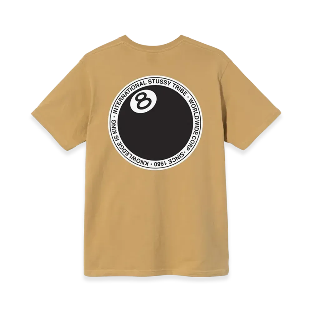 Stussy 8 Ball Dot Tee "Khaki"