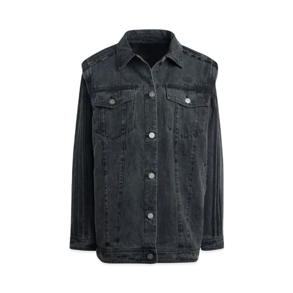 adidas Adilenium Season 3 2-In-1 Denim Shirt Jacket "Black"