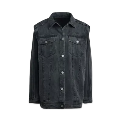 adidas Adilenium Season 3 2-In-1 Denim Shirt Jacket "Black"