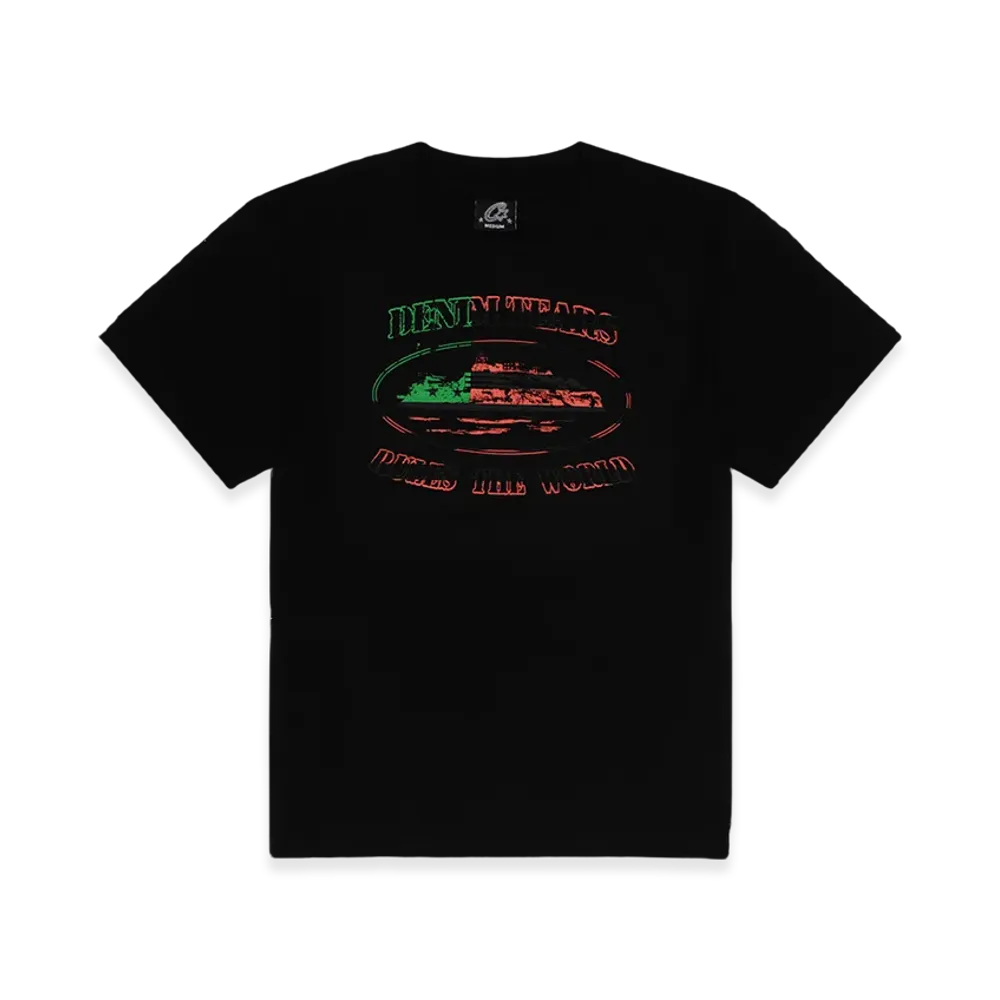 DENIM TEARS x Cortears OG Alcatraz Tee "Black"