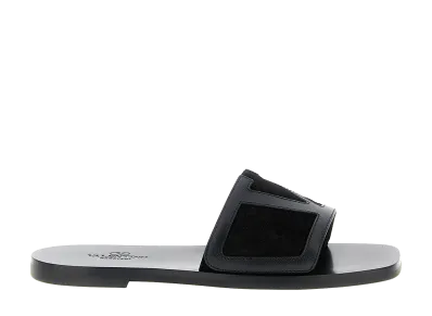 Valentino Garavani viva Superstar Slides "Black"