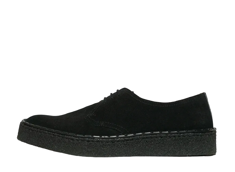 GEORGE COX Popboy Crepe Sole "Black" Suede 04-001-P-090