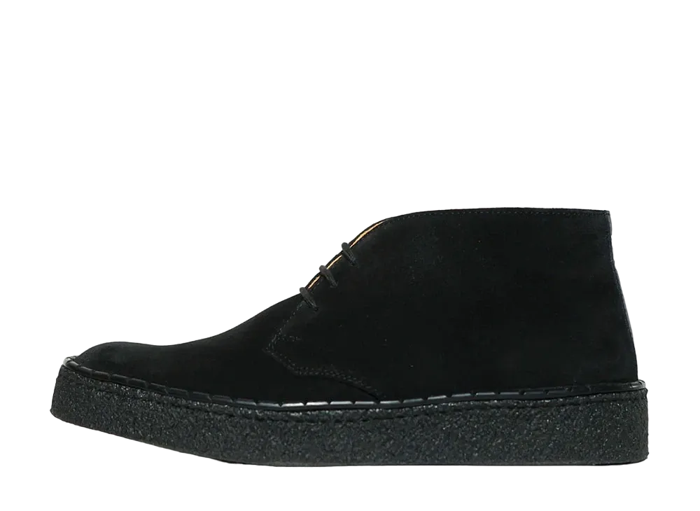 GEORGE COX Popboy Chukka "Black" Suede 04-002-P-090