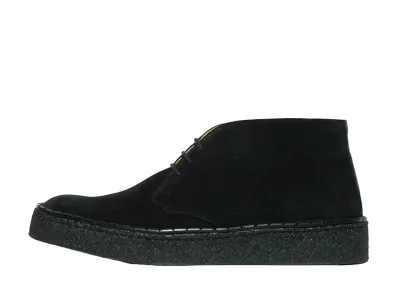 GEORGE COX Popboy Chukka "Black" Suede 04-002-P-090