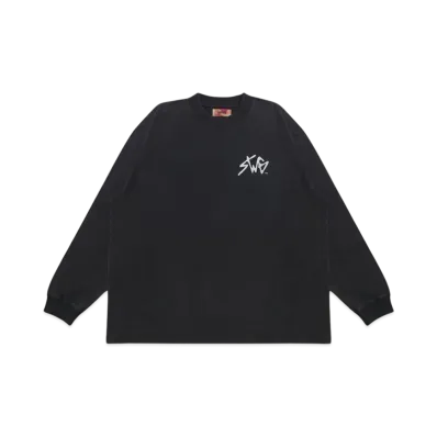 SWAGGER SWG SIGNATURE LOGO LT-SHIRT "BLACK"