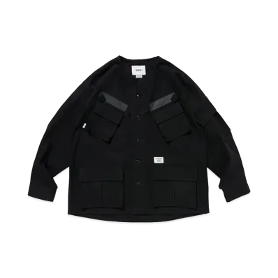 WTAPS Scout 01 / LS / Cotton. Twill. 03 "Black"