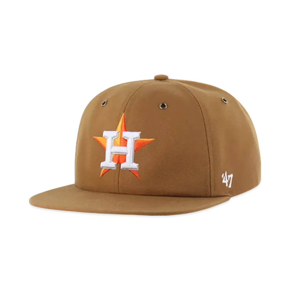 47 x Carhartt Houston Astros Captain RL Relaxed Fit "Brown"
