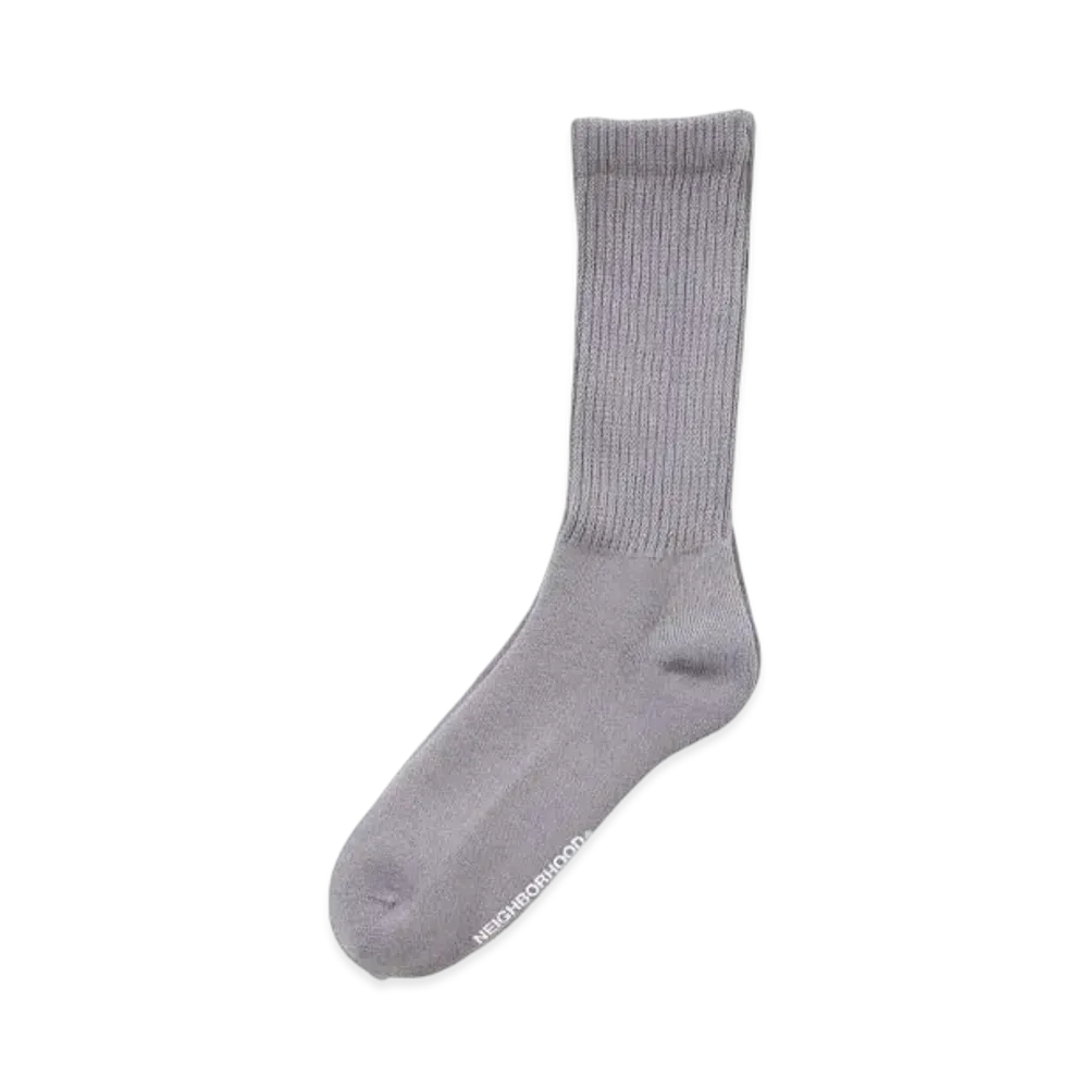 NEIGHBORHOOD Plain Socks "Gray"