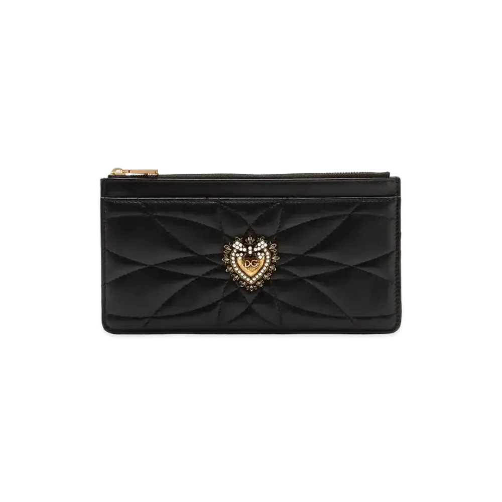 Dolce&Gabbana Devotion Card Holder Large "Black"