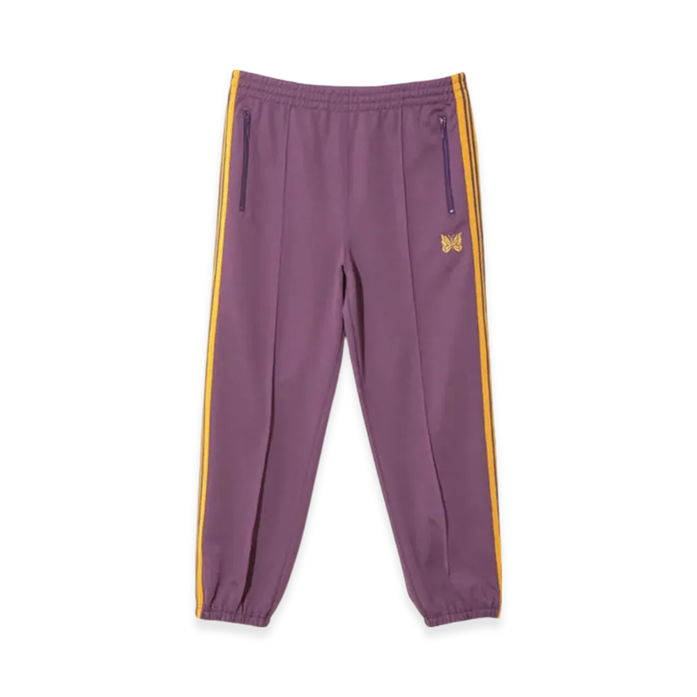 NEEDLES Zipped Track Pant - Poly Smooth "Purple"