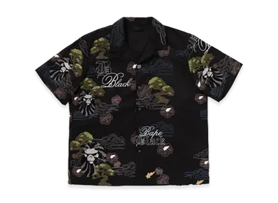 A BATHING APE Bape Black Full Emb Bonsai Set #1 "Black"