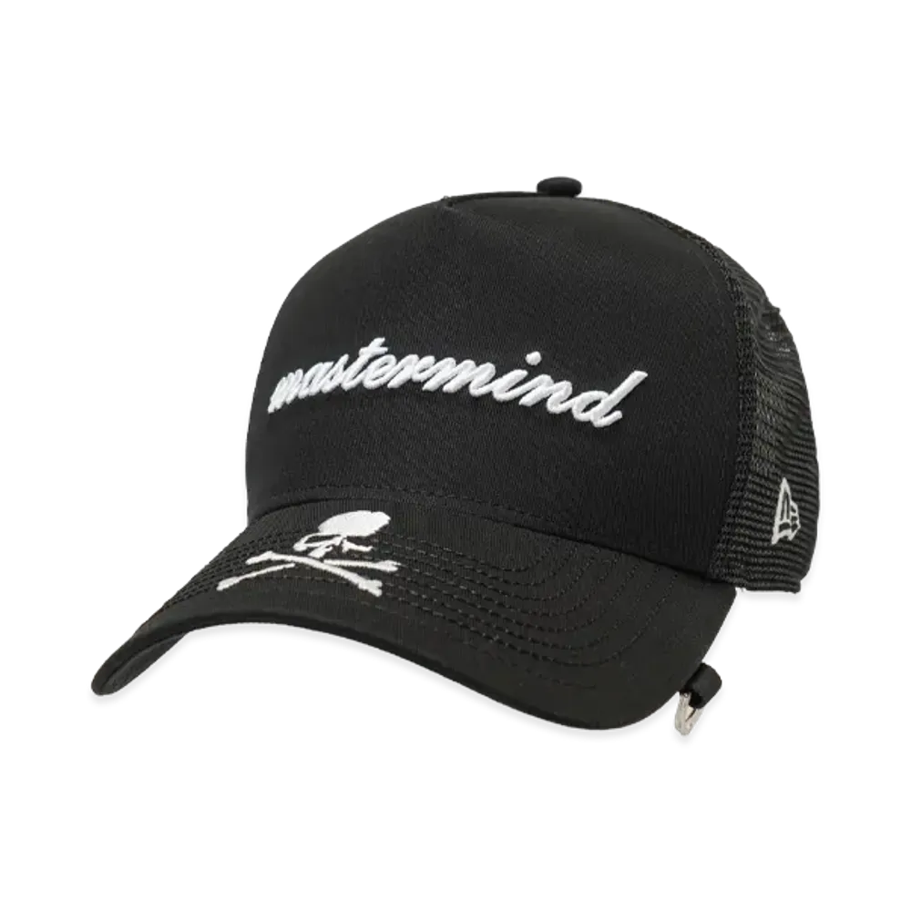 NEW ERA x mastermind JAPAN 9Forty A-Frame Trucker mastermind JAPAN SS26 "Black"