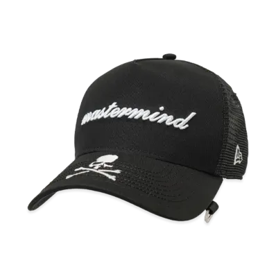 NEW ERA x mastermind JAPAN 9Forty A-Frame Trucker mastermind JAPAN SS26 "Black"