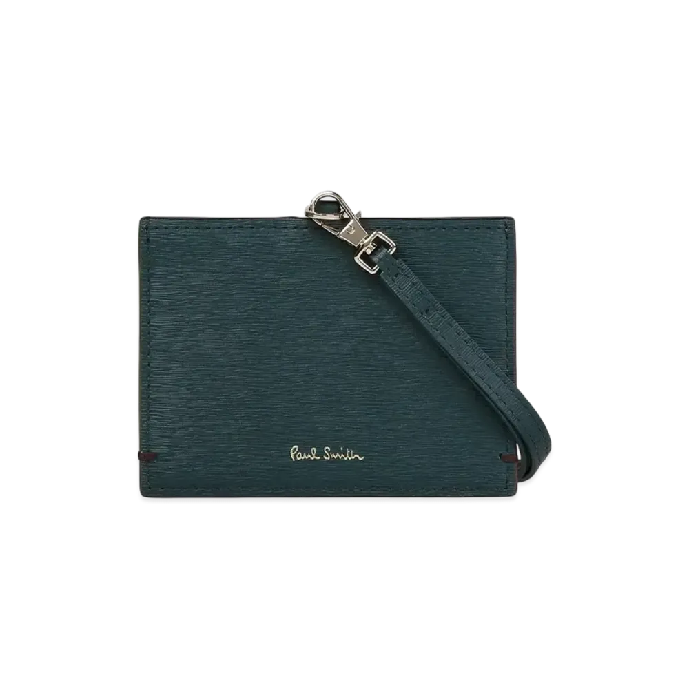 Paul Smith Colored Edge AW24 Id Case "Green"