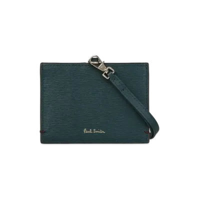 Paul Smith Colored Edge AW24 Id Case "Green"