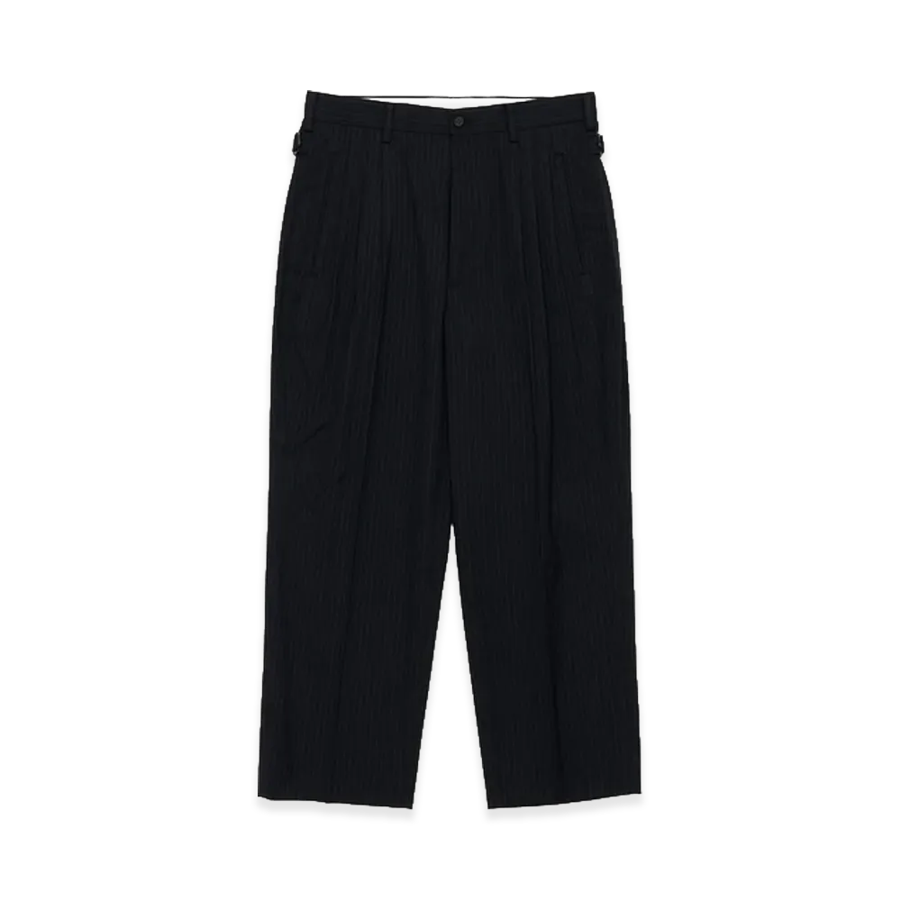 COMME des GARCONS HOMME Cotton Polyester Herringbone "Black"