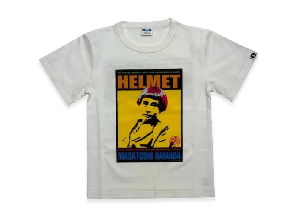 SAPEur x MASATOSHI HAMADA Kids Helmet 2 S/S T-Shirt "White"