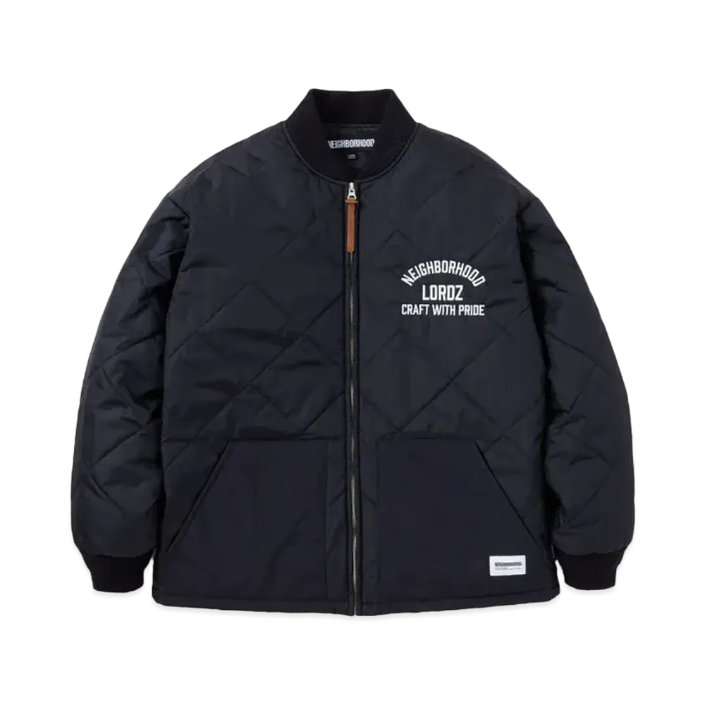NEIGHBORHOOD x Lordz of Brooklyn Quilt Jacket "Black"