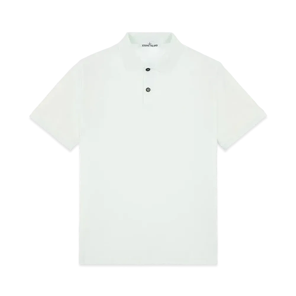 Stone Island 21717 STRETCH COTTON PIQUE_SLIM FIT "Light Green"