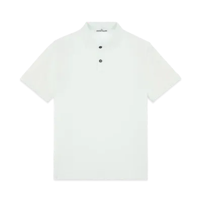 Stone Island 21717 STRETCH COTTON PIQUE_SLIM FIT "Light Green"