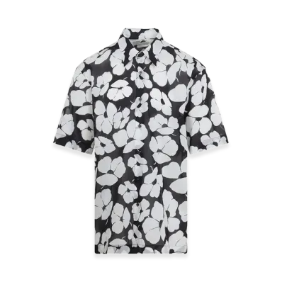 DRIES VAN NOTEN Short Sleeve Shirt "Black"