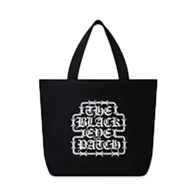 BlackEyePatch Barbed Wire OG Label Medium Tote "Black"