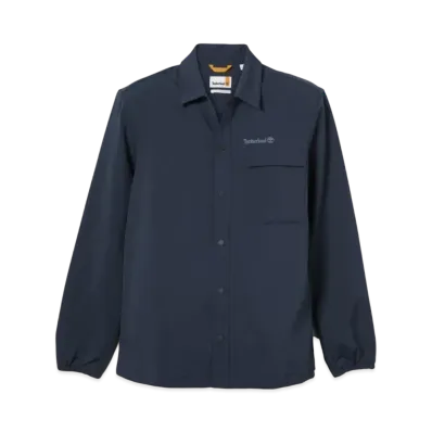 Timberland Men's Wind Resistant Comfort Stretch Shirt "Dark Sapphire"
