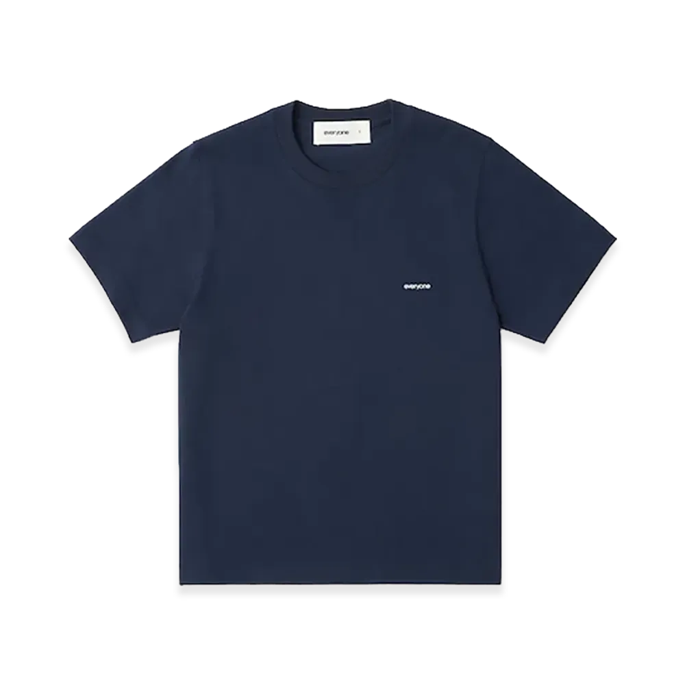 everyone Women's Original Logo American Cotton Tee Petit "Navy"