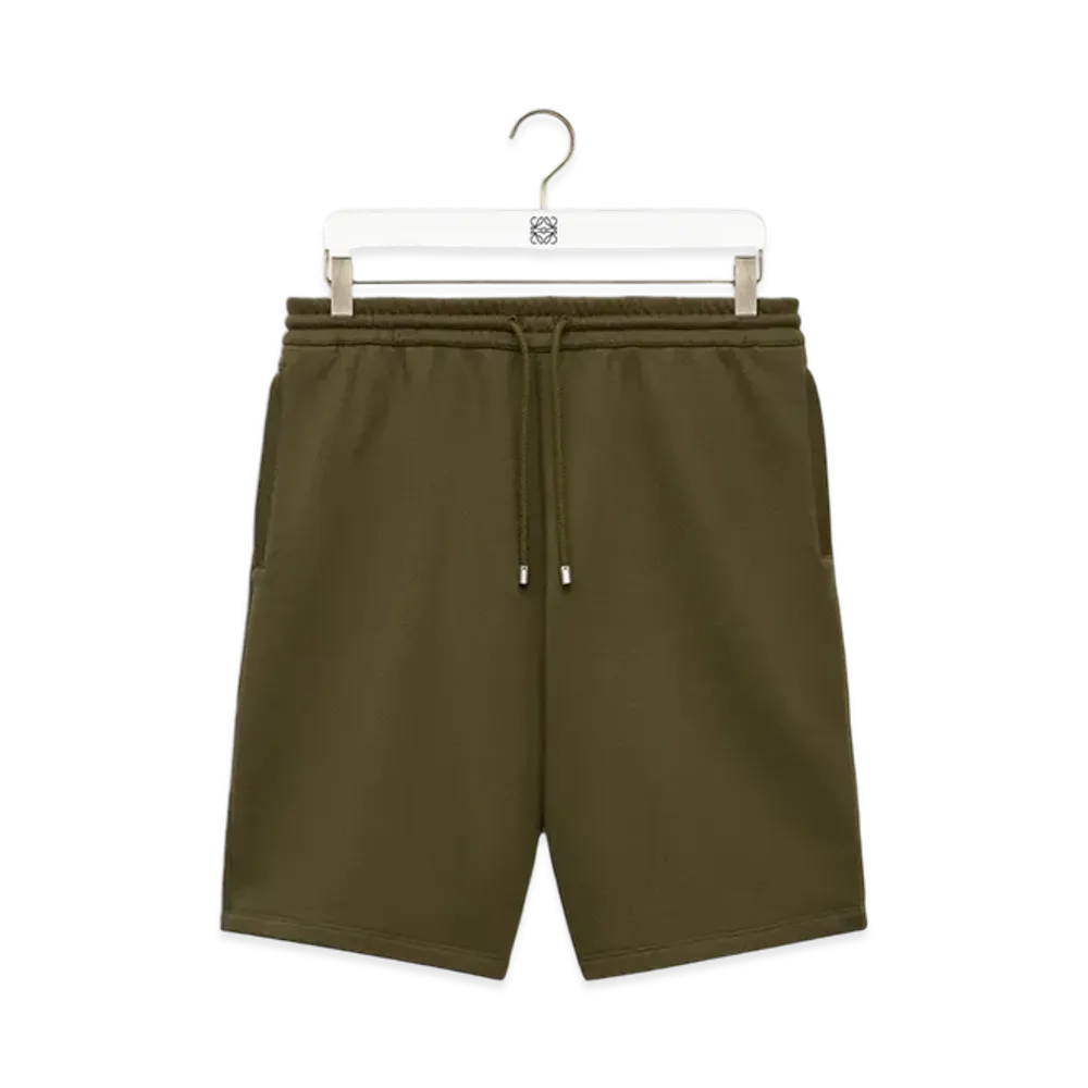 LOEWE Shorts "Khaki Green/Anthracite"