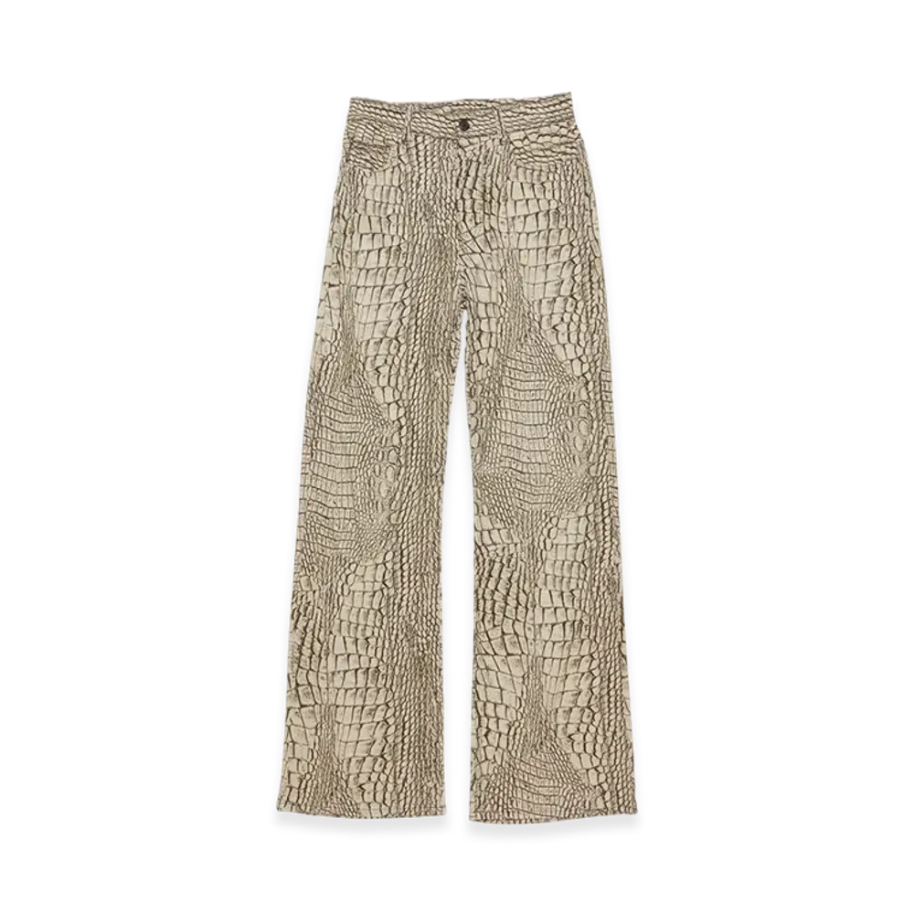 Acne Studios Printed Trousers "Multi/Grey"