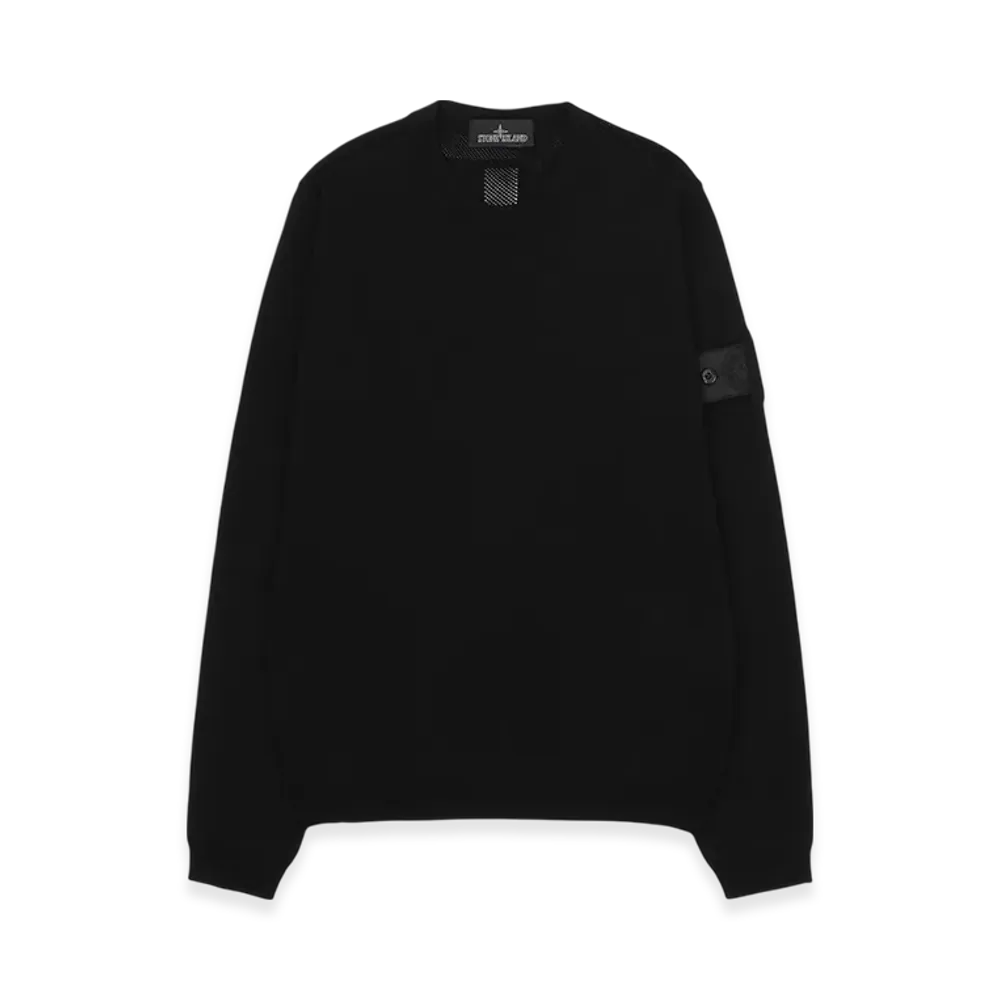 Stone Island Shadow Project 5142H Mercerized Cotton Crewneck Knit - 22SS "Black"