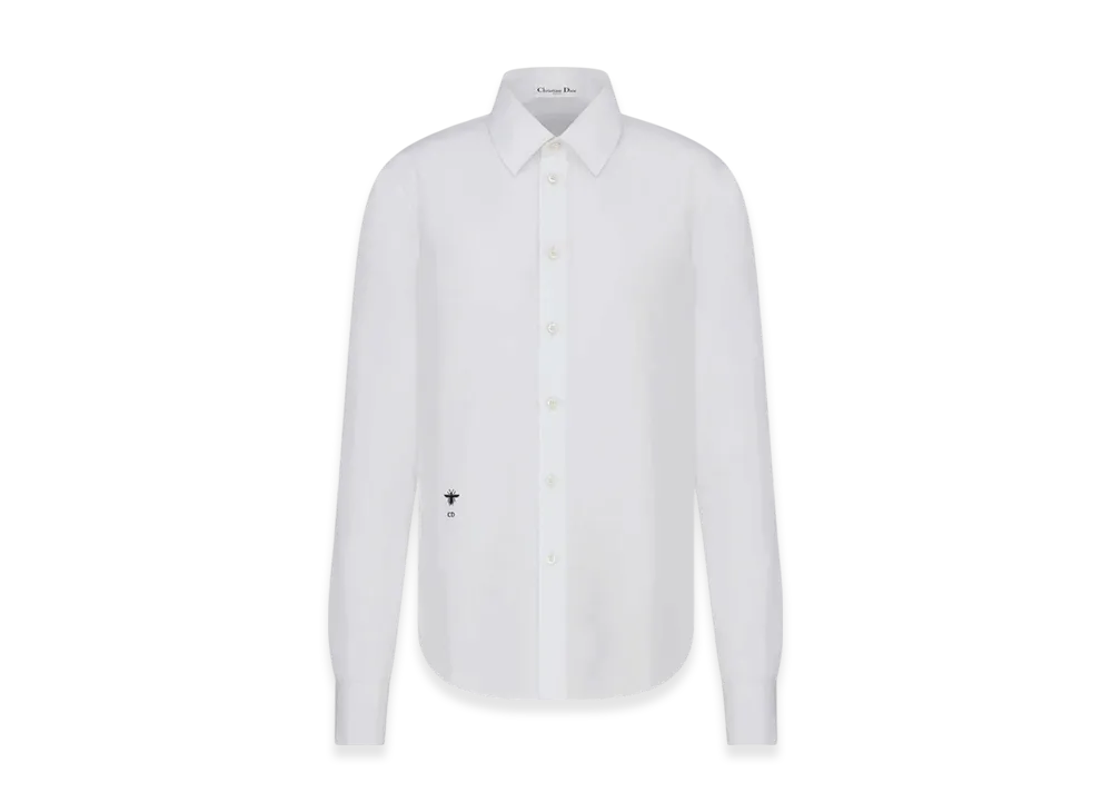 Dior Women's Cotton Poplin Blouse "White"