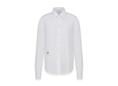 Dior Women's Cotton Poplin Blouse "White"