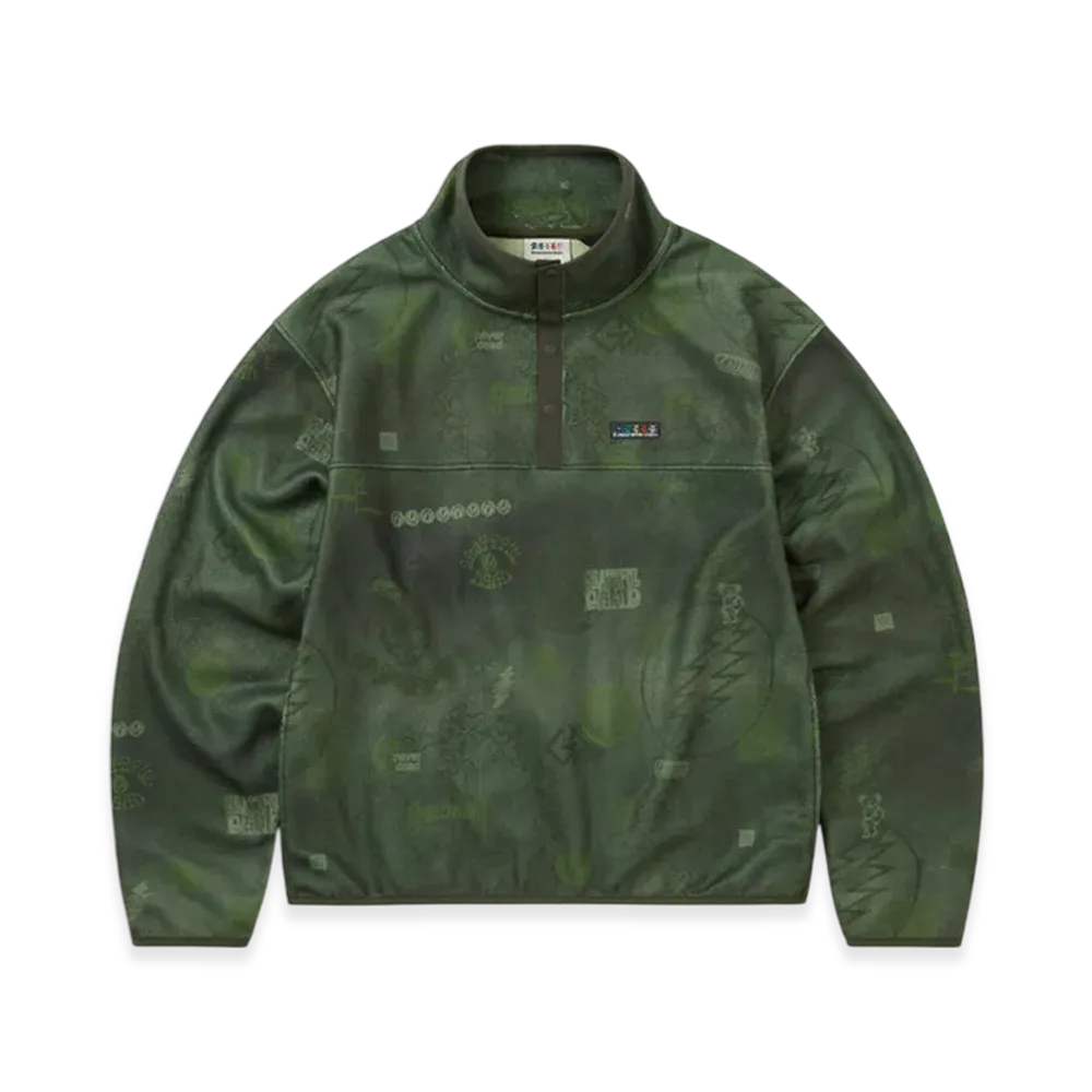 thisisneverthat x Grateful Dead Fleece Pullover "Iconography"