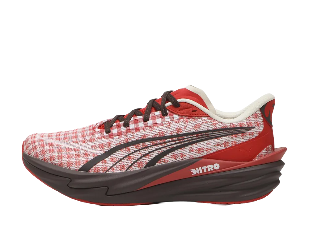 Puma Deviate Nitro 4 Check "For All Time Red/PUMA White"