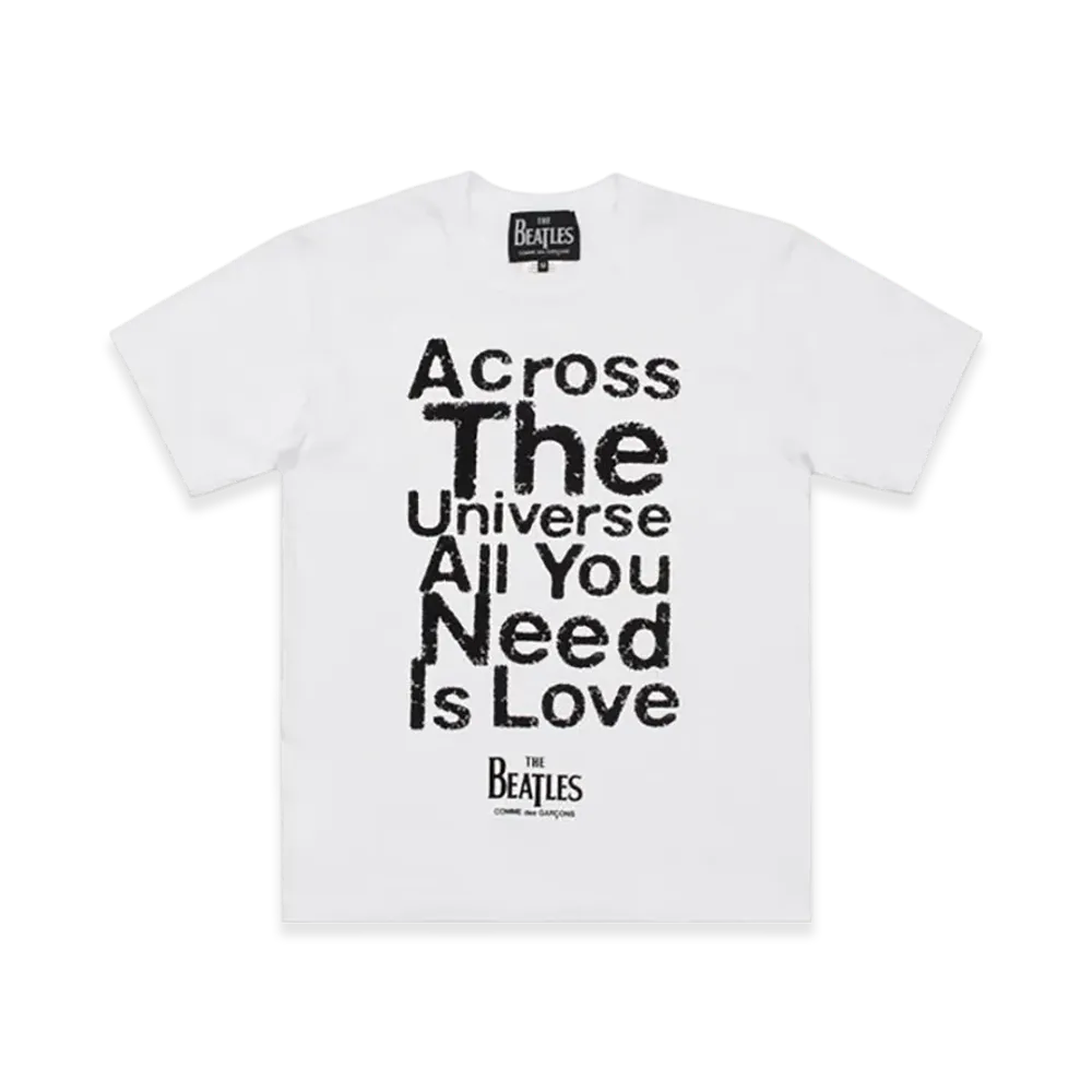 COMME des GARCONS x The Beatles T-Shirt "White"