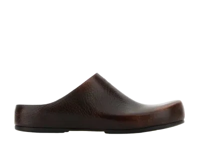 MIU MIU Women's Leather Mules "Palisander"