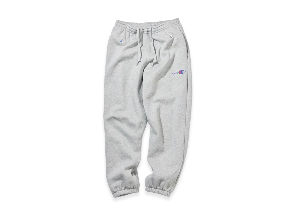 Champion x NAUTICA Embroidered Sweat Pants "Gray"