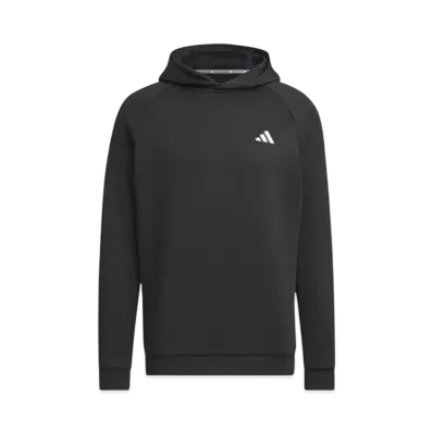 adidas Embossed Print Cardboard Knit Long Sleeve Hoodie "Black"