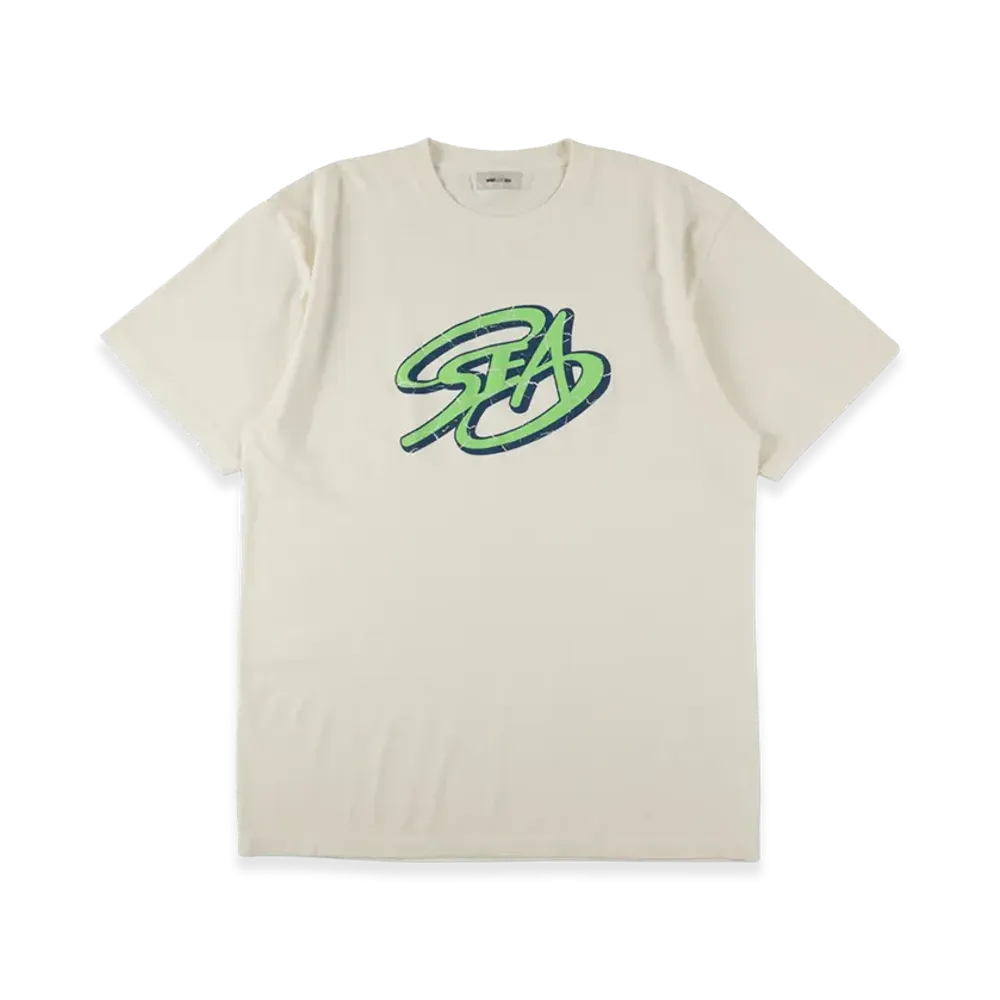 WIND AND SEA Connected Tee "Faded White"