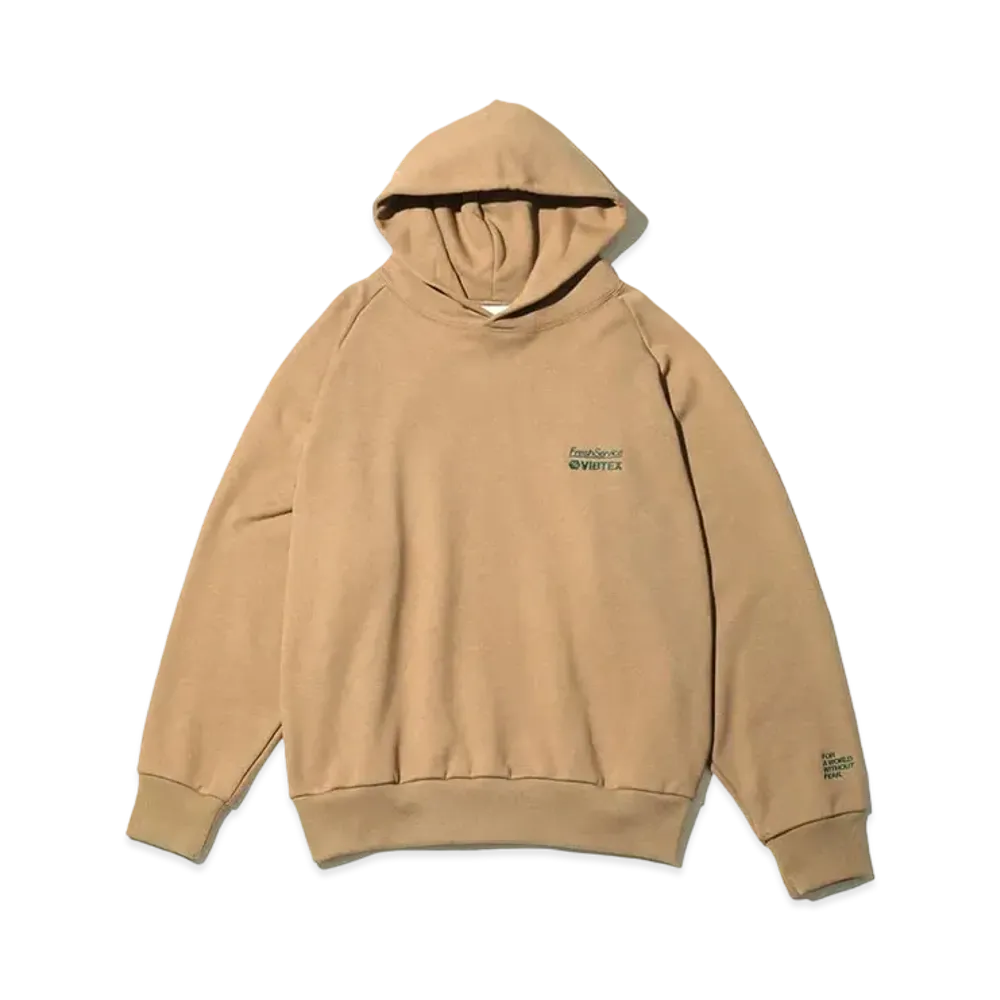 FreshService VIBTEX for Freshservice Vibtex Sweat Pull Hoodie "Beige"