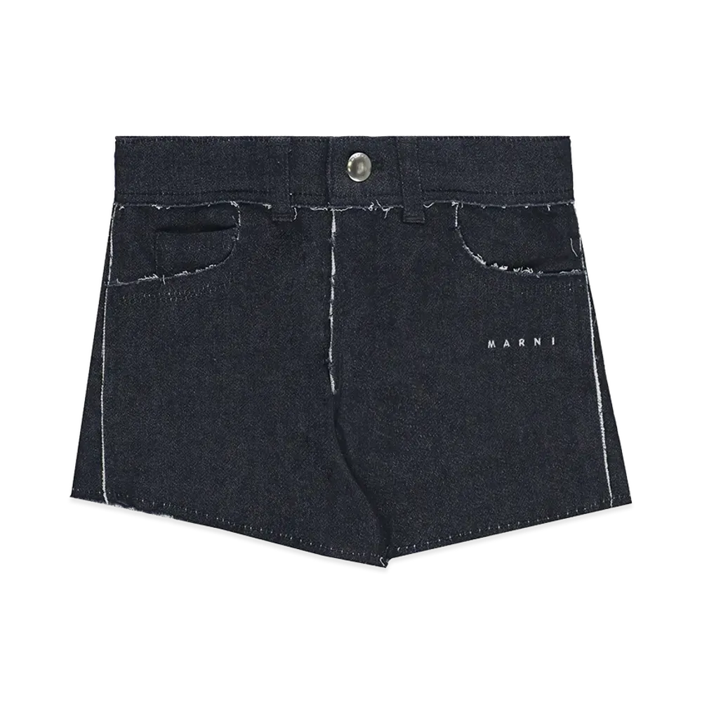 MARNI Women's Shorts With Logo "Black"