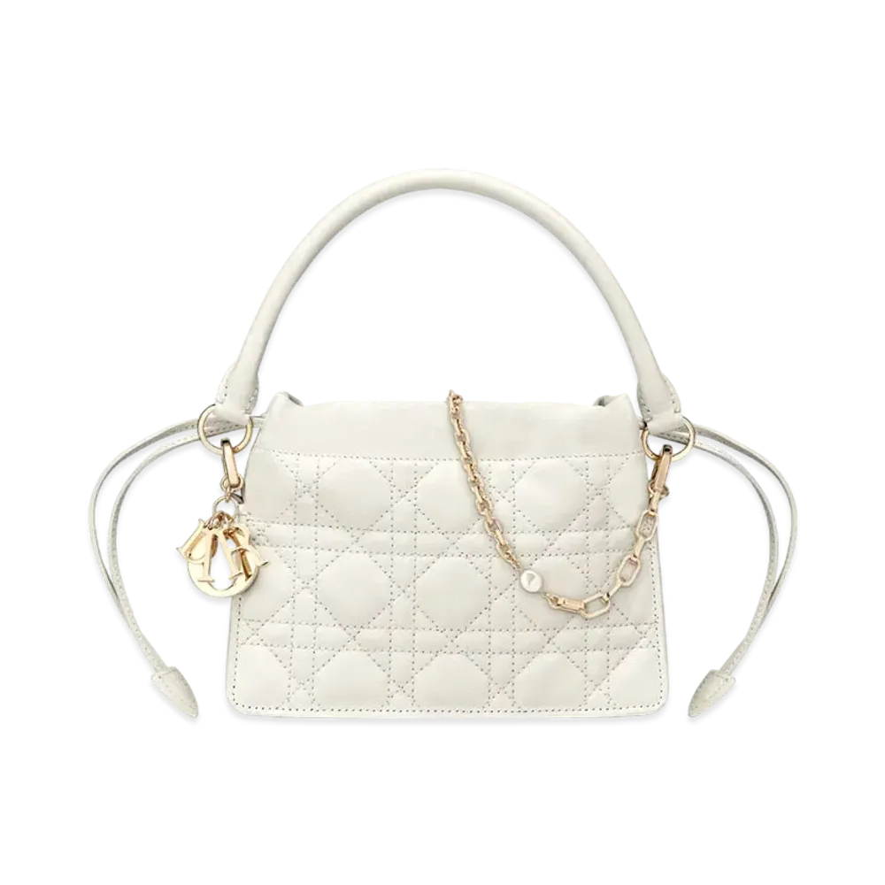 Dior Mini Lady Milly Bag "Latte"