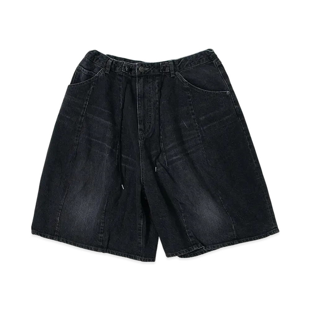 NEEDLES x Studious Exclusive H.D Denim Shorts "Black"