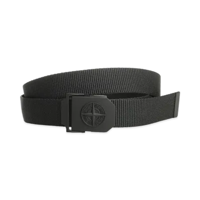 Stone Island Kids Ribbon Belt "Black"