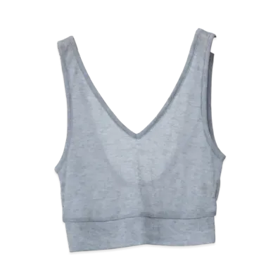 Ernie Palo Sheer rib Bralette "Gray"