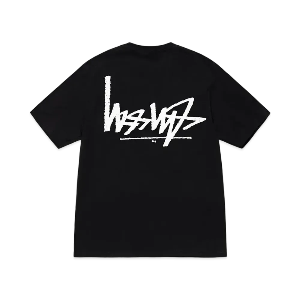 Stussy Flipped Tee "Black"