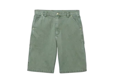 Carhartt WIP Nash Single Knee Long Short "Army Green(Enzyme Bleach Washed)"
